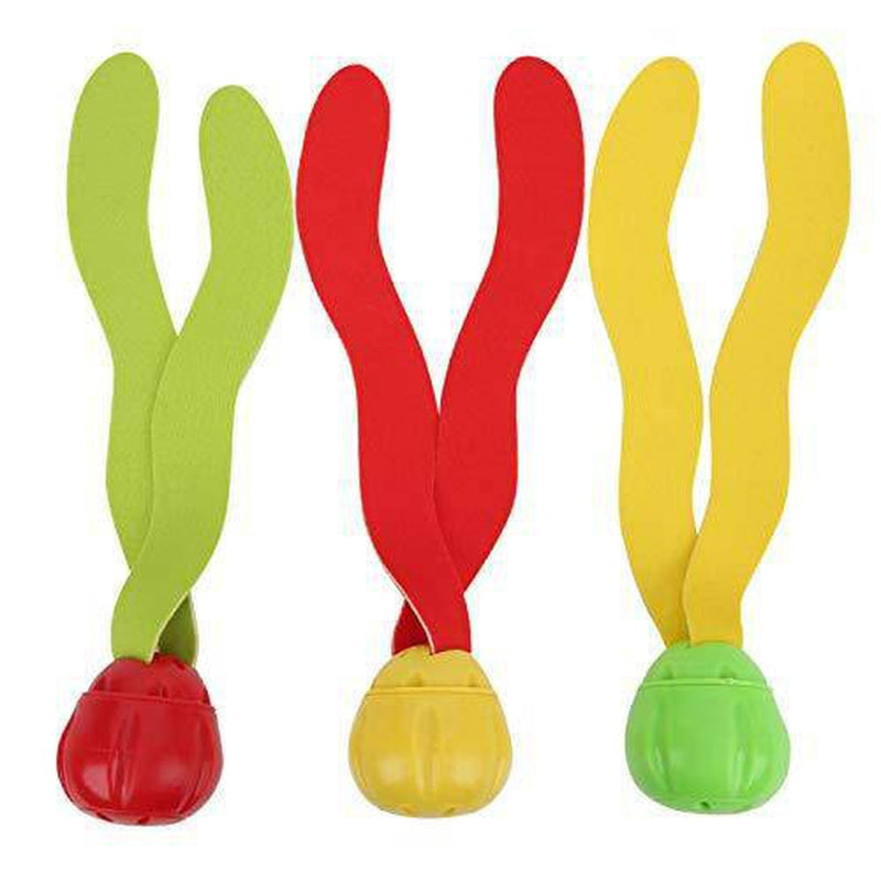 LIUTT Kid Diving Toy 3pcs Underwater Diving Seaweed Toy Colorful Summer Pool Swimming Training Children Toy