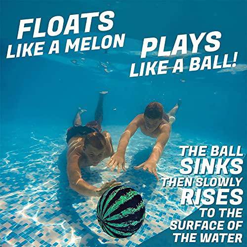 LONGLE Ball Game for Pool Swimming Float Toy Balls Inflatable Pool Balls, for Underwater Passing Dribbling Diving Water Pool Games for Teens