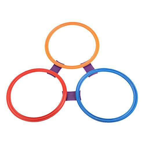 LSSJJ 5Pcs Jump Ring Toy Jumping Rings Game Sports Toy Outdoor Playing Activity for Children and Kids Suitable for Children to Train Jumping Ability