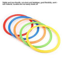 LSSJJ 5Pcs Jump Ring Toy Jumping Rings Game Sports Toy Outdoor Playing Activity for Children and Kids Suitable for Children to Train Jumping Ability