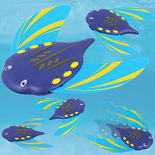 LXHSY Pool Accessories Underwater Glider with Adjustable Fins Swimming Toys Kids Summer Bathtub Beach Hydrodynamic Fish Toys