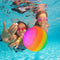M/B 9 Inch Pool Toys Ball, Rainbow Toy Ball Underwater Colorful Toy, Pool Diving Ball, Under Water Passing, Dribbling, Diving Game Ball Water Toy for Kids Adults