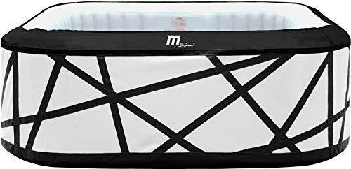 M-SPA Inflatable 6 Person Hot Tub Alpine 2019 Series with Remote Control