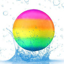 MEHMM Swimming Pool Ball, Ball Game for Pool Inflatable Pool Ball with Hose Adapter for Under Water Game Passing, Buoying, Dribbling, Diving for Teen Adult