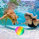 MEHMM Swimming Pool Ball, Ball Game for Pool Inflatable Pool Ball with Hose Adapter for Under Water Game Passing, Buoying, Dribbling, Diving for Teen Adult