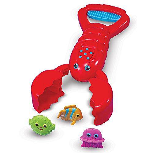 Melissa & Doug Sunny Patch Louie Lobster Claw Catcher - Grab-and-Squeeze Pool Toy