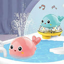MENGHYUAN Bath Toys Bath Toys Spray Water Shower Whale Bathing Baby Toys for Kids Electric Whale Bath Ball with Music LED Light Swimming Float Toys (Color : WTLB020 1) Mengheyuan (Color : Wtlb020 4)
