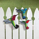 Metal Hummingbird Décor Hangers, Set of 3 by Fox River Creations