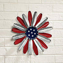 Metal Patriotic Flower Wall Hanging by Fox RiverTM Creations