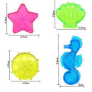 Milageto Plastic Swimming Diving Set Summer Fun Swimming Pool Toy - 38PCS
