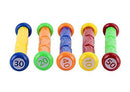 MioCloth Kids Underwater Swimming Diving Training Pool Toy Boy Girl Summer Fun Pool Party Favor Sinking Dive Numbered Toy Play Accessories, Sticks 5pcs