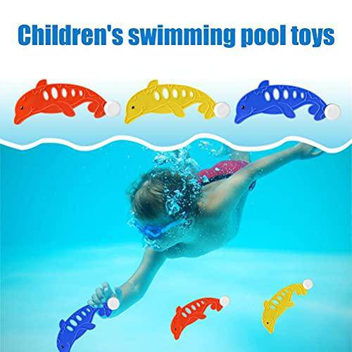 MIXCUT Diving Pool Toys Diving Rings Swimming Pool Diving Toy Set for Children Underwater Summer Swimming Pool Toy Diving Sticks