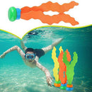 Moh Seaweed Toys 3pcs Children Pool Swimming Diving Seaweed Toys Swim Bath Training Water Toys