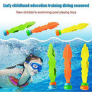 MonTely Swimming Pool Toys for Kids,3pcs Seaweed Sea Swimming Pool Toys Plant Shape Diving Toys Diving Swimming Training Pool Games Toy