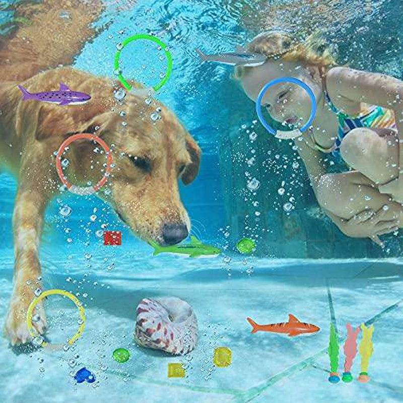 Monthlove 25PCS Diving Toys Underwater Toys, Pool Swimming Toys for Kids Teens Adults Girls & Boys Children Outdoor Gift Pool Toys in Summer Pool Party