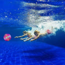 MORESAVE Water Sports Floating Ball Swimming Pool Game Playing Ball 9inch for Kids Teens Adults with Water Filled Accessory