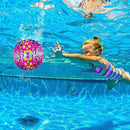 MORESAVE Water Sports Floating Ball Swimming Pool Game Playing Ball 9inch for Kids Teens Adults with Water Filled Accessory