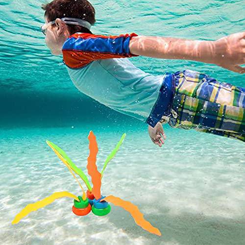 N\C 3pcs Seaweed Toy Kids Plants Diving Toy Outdoor Grab Stick Sea Plant Summer