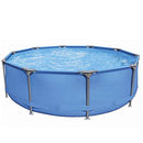 NASTON Large Frame Round Swimming Pool, Family Outdoor Summer Paddling Pool, Water Game Center for Outdoor Backyard Above Ground Beachside,30576CM