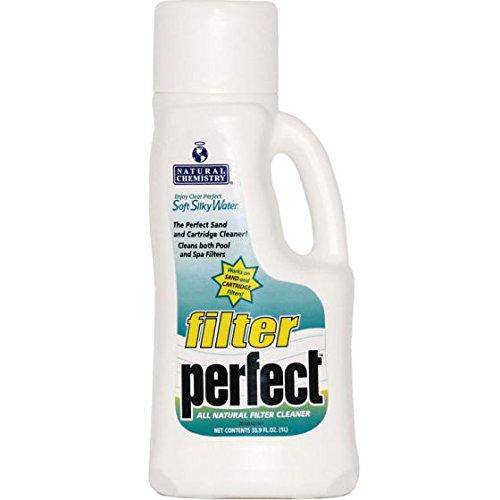 Natural Chemistry 03215 Filter Perfect Pool Filter Cleaner, 6 x 1-Liter