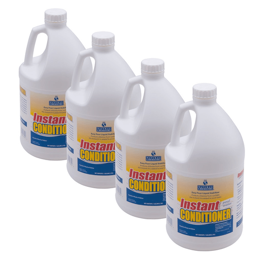 Natural Chemistry - Instant Pool Water Conditioner 1 Gallon, 4 Pack