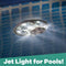 NEW FOR 2016 GAME 4310 Pool Color Changing Return Jet Flow Light (For Above Ground & In Ground Pools, 3 Different Color Modes)