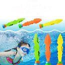 Newmind Summer Pool Diving Toy for Party Game Gifts Diving Sticks Pool Fish Diving Gems Underwater Games Training Toys Grab Toy - 15pcs