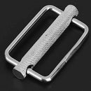 Nicoone 51mm Stainless Steel Slide Buckle Strap Belt Keeper Diving Accessory for Fasteners, Strap, Backpack DIY Accessories