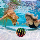 Nmved Swimming Pool Ball,Ball Game for Pool 9 Inch Inflatable Pool Ball with Hose Adapterfor Under Water Game Passing, Buoying, Dribbling, Diving and Pool Game for Teen Adult(Gradient Style)