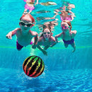 Nmved Swimming Pool Ball,Ball Game for Pool 9 Inch Inflatable Pool Ball with Hose Adapterfor Under Water Game Passing, Buoying, Dribbling, Diving and Pool Game for Teen Adult(Gradient Style)