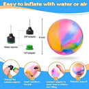 Nucifer Swimming Pool Ball Toy Underwater Balls with Hose Adapter Dive Pool Toy for Kids 8-12 Teens Adults Inflatable Pool Ball Swimming Accessories Water Ball Pool Game for Summer Gift Pool Party