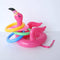 NUOBESTY 1 Set Inflatable Flamingo Ring Toss Game Floating Swimming Rings for Kids Adult Pool Toys Beach Decoration (Inflatable Flamingo + 4 Rings + 1 Inflator)