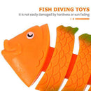 NUOBESTY 6Pcs Diving Pool Toys Set, Sinking Fish-Shaped Swim Toys, Underwater Sinking Swimming Pool Toy for Kids