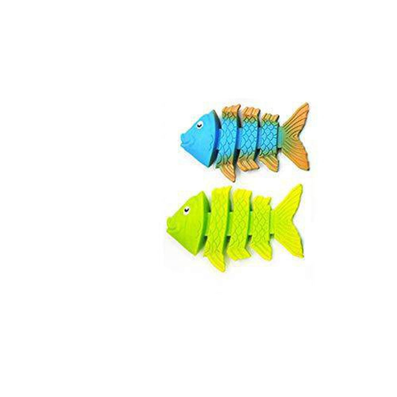 NUOBESTY 6pcs Diving Toys Sinking Fish Swimming Toys Summer Underwater Pool Bathing Toys for Boys Girls