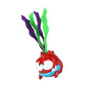 NUOBESTY Diving Pool Toys Floating Seaweed Luminous Crocodile Glowing Toy Shower Playthings Gift for Kids Newborn - Red