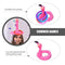 NUOBESTY Inflatable Flamingo Ring Toss Game Pool Ring Toss Pool Game Toys Flamingo Head Target Toss Express Inflatable Set for Pool Party Beach Floats Outdoor Play, 2PCS