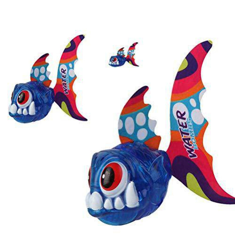 NUOBESTY Light-up Diving Pool Toy, 1Pcs Flashing Bath Toys, Fish Diving Toy Animals, Underwater Sinking Swimming Pool Toy for Kids