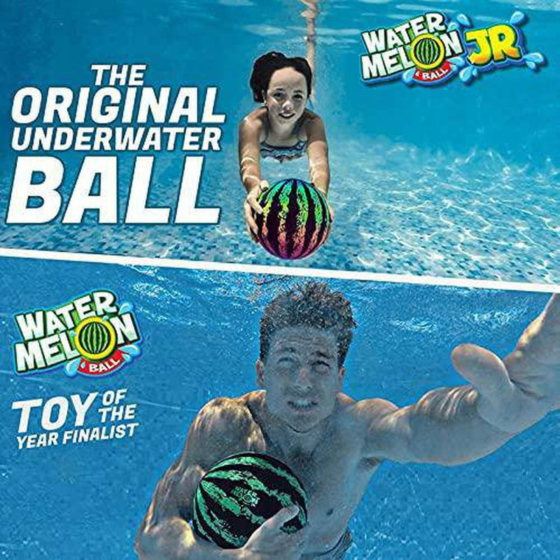 NUZYZ Gradient Style Swimming Pool Ball,Fruite Ball Underwater Pool Toy,Simulation Reusable Fruit Swimming Pool Game Ball for Kids Teens Adults Mix Color