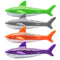Onsinic 4 Pack Diving Pool Toy Underwater Swimming Throwing Shark Set for Pool Children