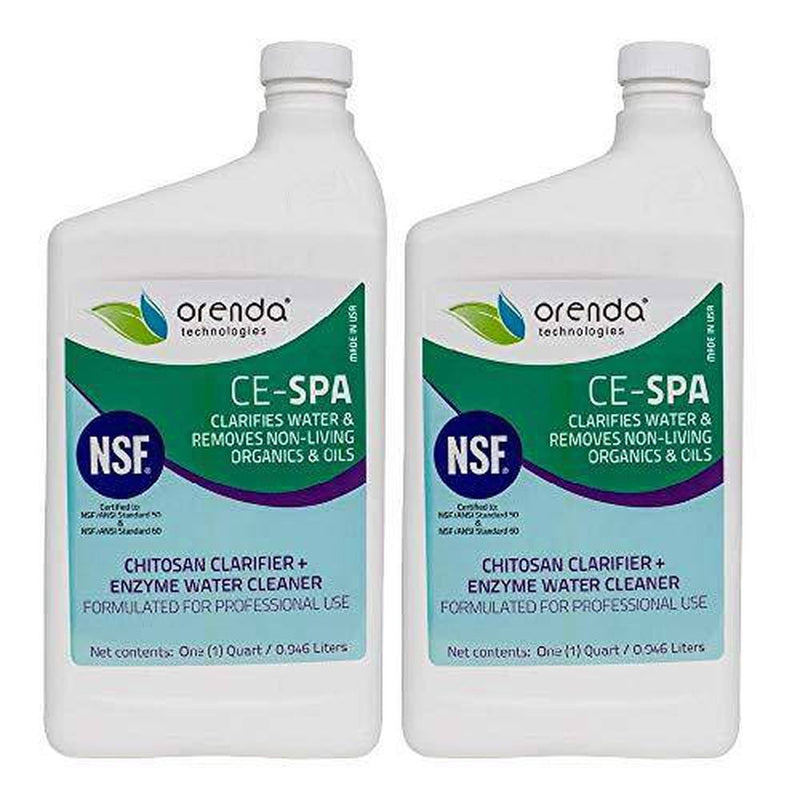 Orenda Technologies CE-SPA Hot Tub Clarifier & Enzyme Cleaner 8 oz 2 Pk ORE-50-146-2