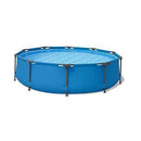 oysfeel Outdoor Above Ground Round Swimming Pool, 10ft, 3 Layers Round Pools