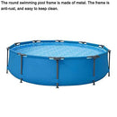 oysfeel Outdoor Above Ground Round Swimming Pool, 10ft, 3 Layers Round Pools