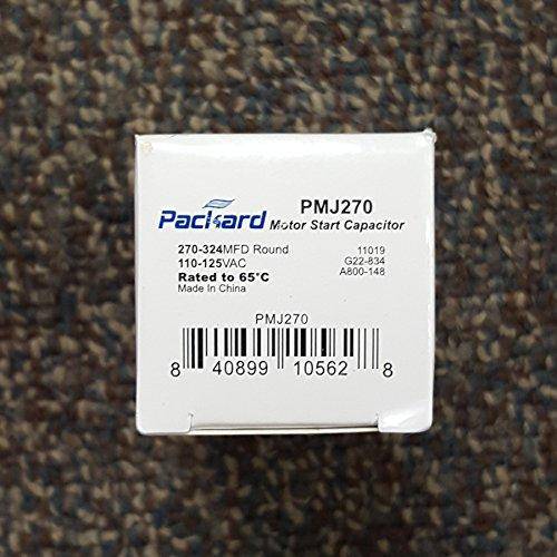 Packard 110-125V Start Capacitor 270-324 MFD