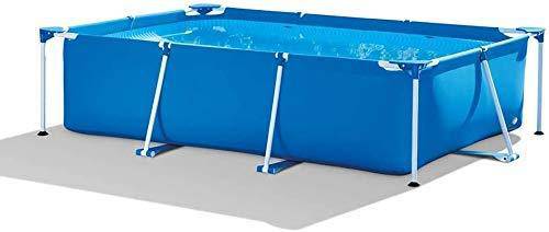 PARTAS Outdoor Swimming Pool Rectangle, Large Inflatable Family bd-dage Pool, Inflatable PoolsforsFor Garden Party, 300 200 75 cm