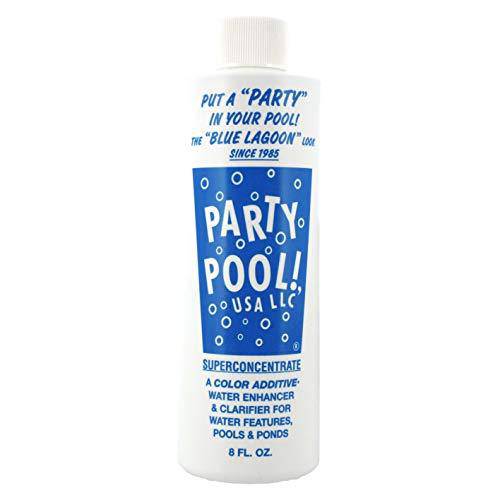 Party Pool LLC Blue Lagoon Party Pool Color, 8 Ounces