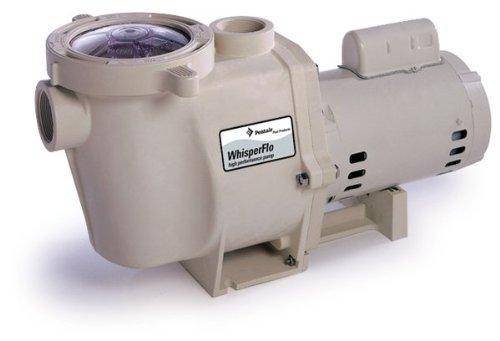 Pentair 011517 WhisperFlo High Performance Energy Efficient Single Speed Up Rated Pump, 1 Horsepower, 115/208-230 Volt, 1 Phase