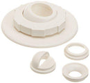 Pentair 08434-0000 Eyeball Insider Inlet Fitting, 1 1/2 Inch, White