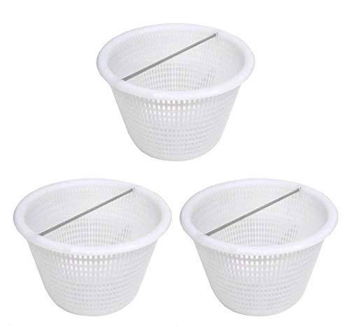 Pentair 08650-0007 Swimming Pool Skimmer Replacement Baskets Hayward (3-Pack)