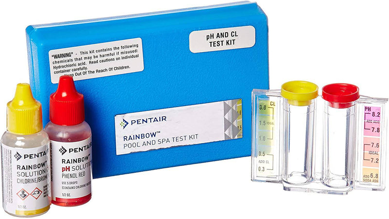 Pentair R151076 752 2 n 1 pH and Chlorine Test Kit