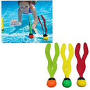 Play Diving Grass Durable Swim Dive Toys Colorful Pool Grass Toys for Kids Diving (Random Color) 3 Pcs Swimming Pool Diving Toys